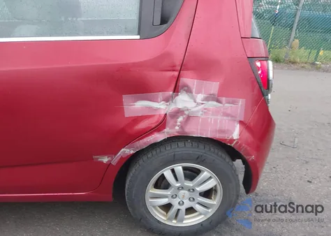 2012 Chevrolet Sonic 2Lt из США, поврежденный, VIN 1G1JC6SH2C4122561